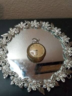 RARE VTG Swiss Mechanical manual-wind pocket watch.